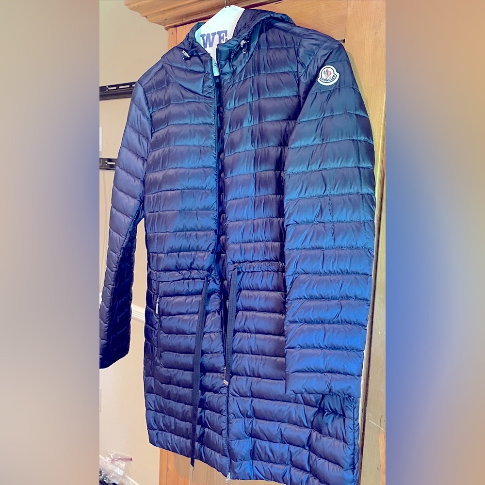 Moncler Barbel Long Down Jacket